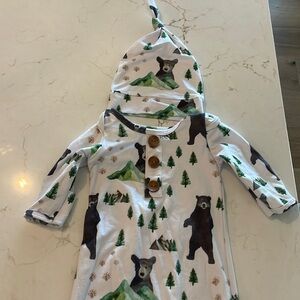 Caden Lane Swaddle. Brody’s Bear & Mountain Adventure